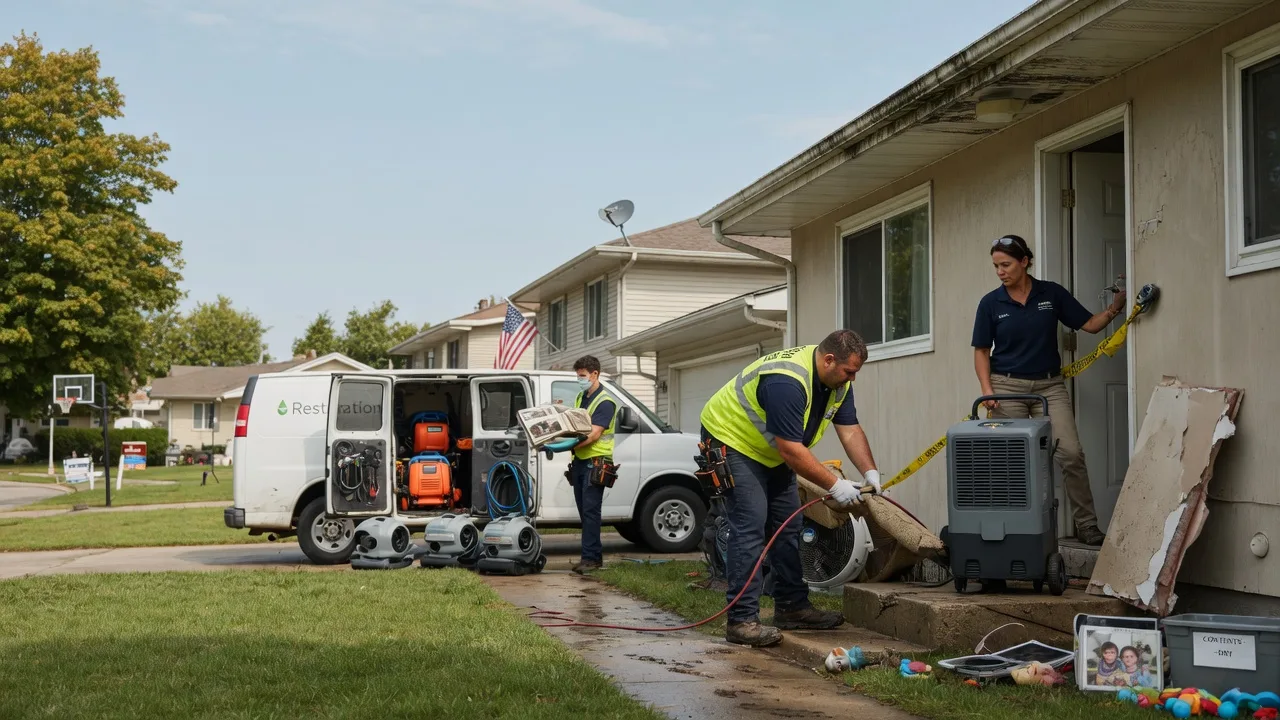 Water Damage Restoration in Stanwood, MI near me